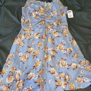 Spaghetti strap floral dress